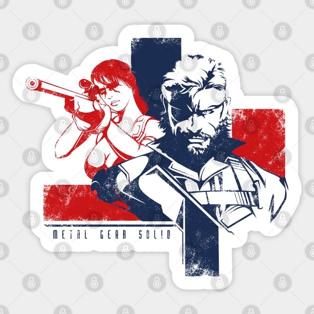 Snake&Quiet Sticker by Yexart